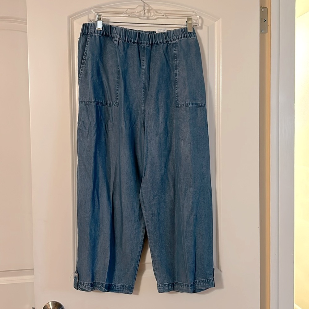 Alfred Dunner Tercel Summer Jeans Size 16 Regular NWT